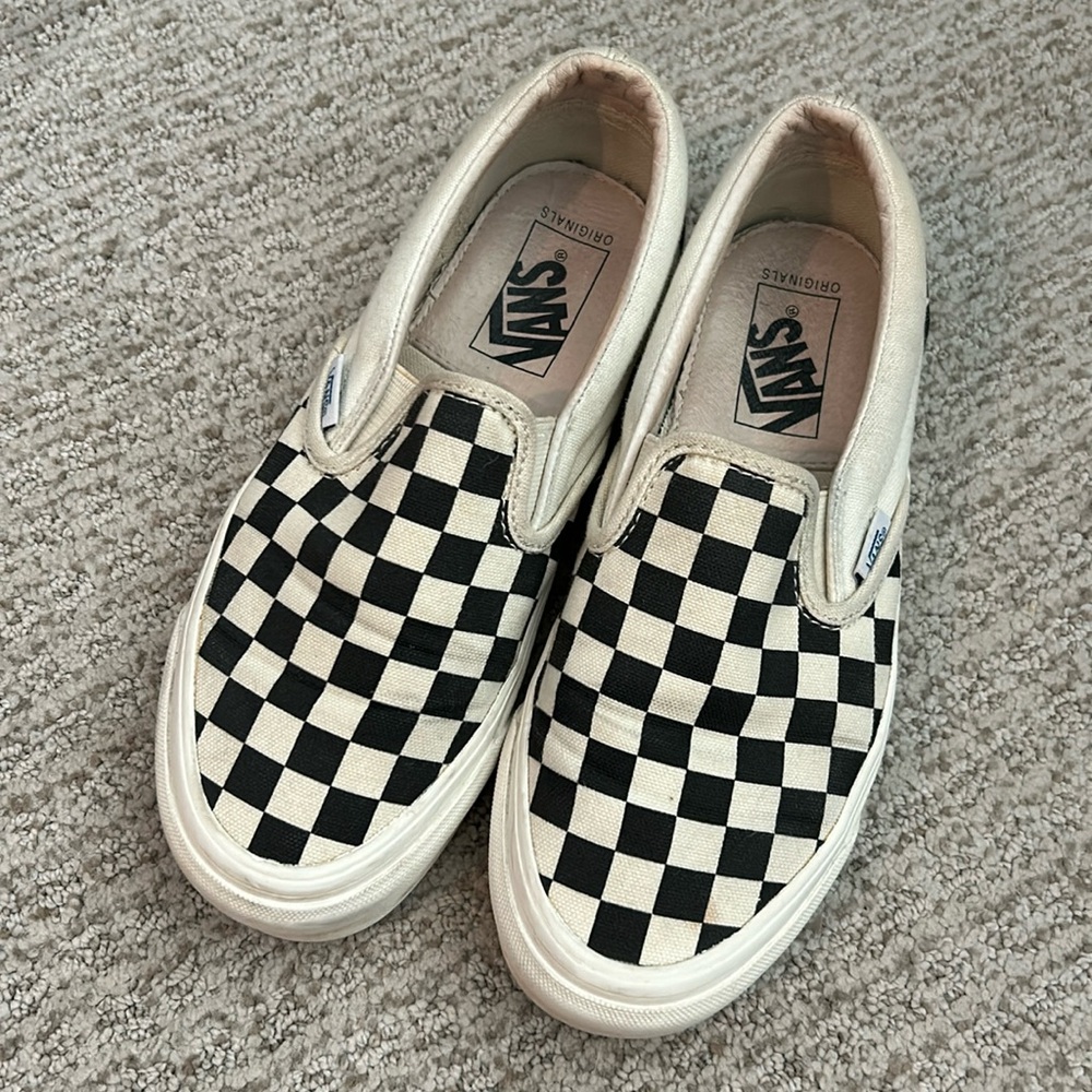 Vans Vault checkerboard slip-on
